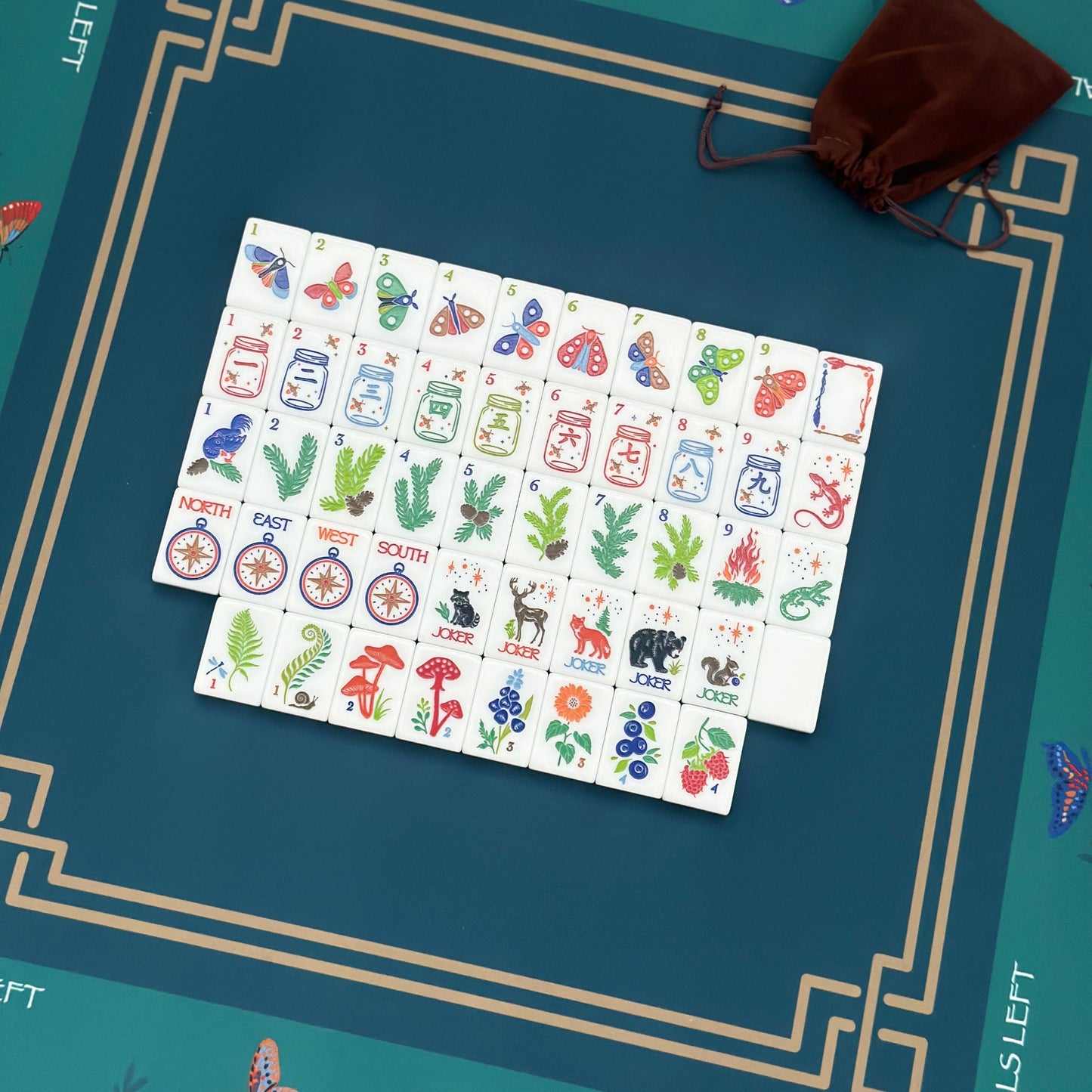 Wildwood Mahjong Tiles