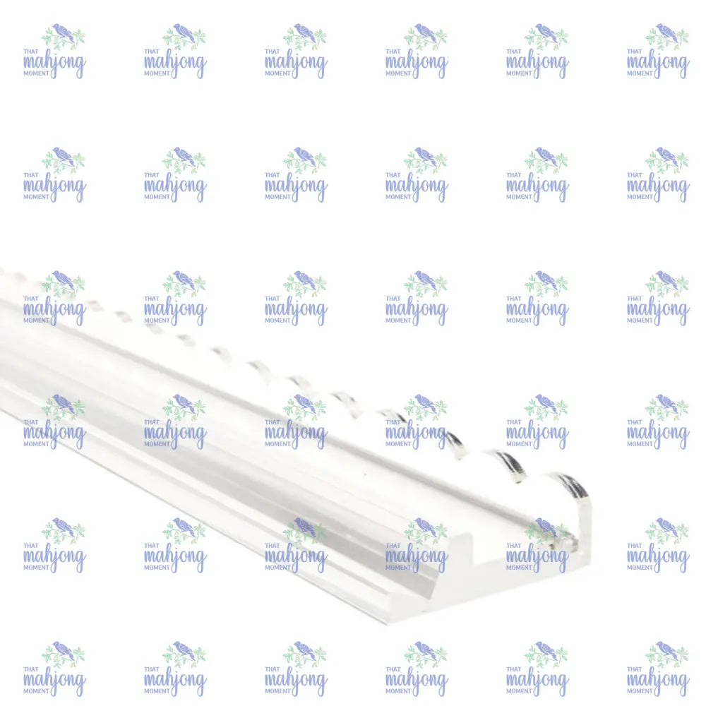 *Replacement Scallop Acrylic Mahjong Rack - Racks and Pushers