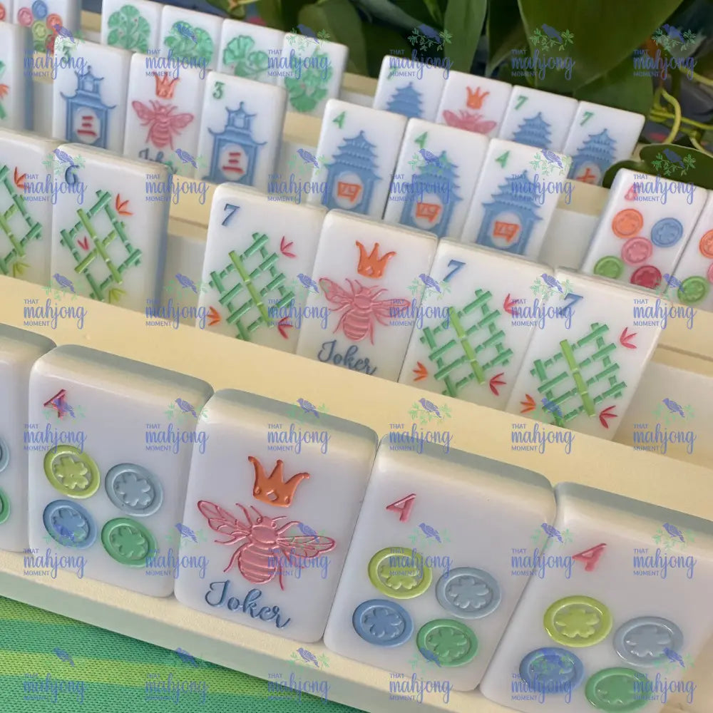 Secret Garden Mahjong Tiles - Mahjong Tiles