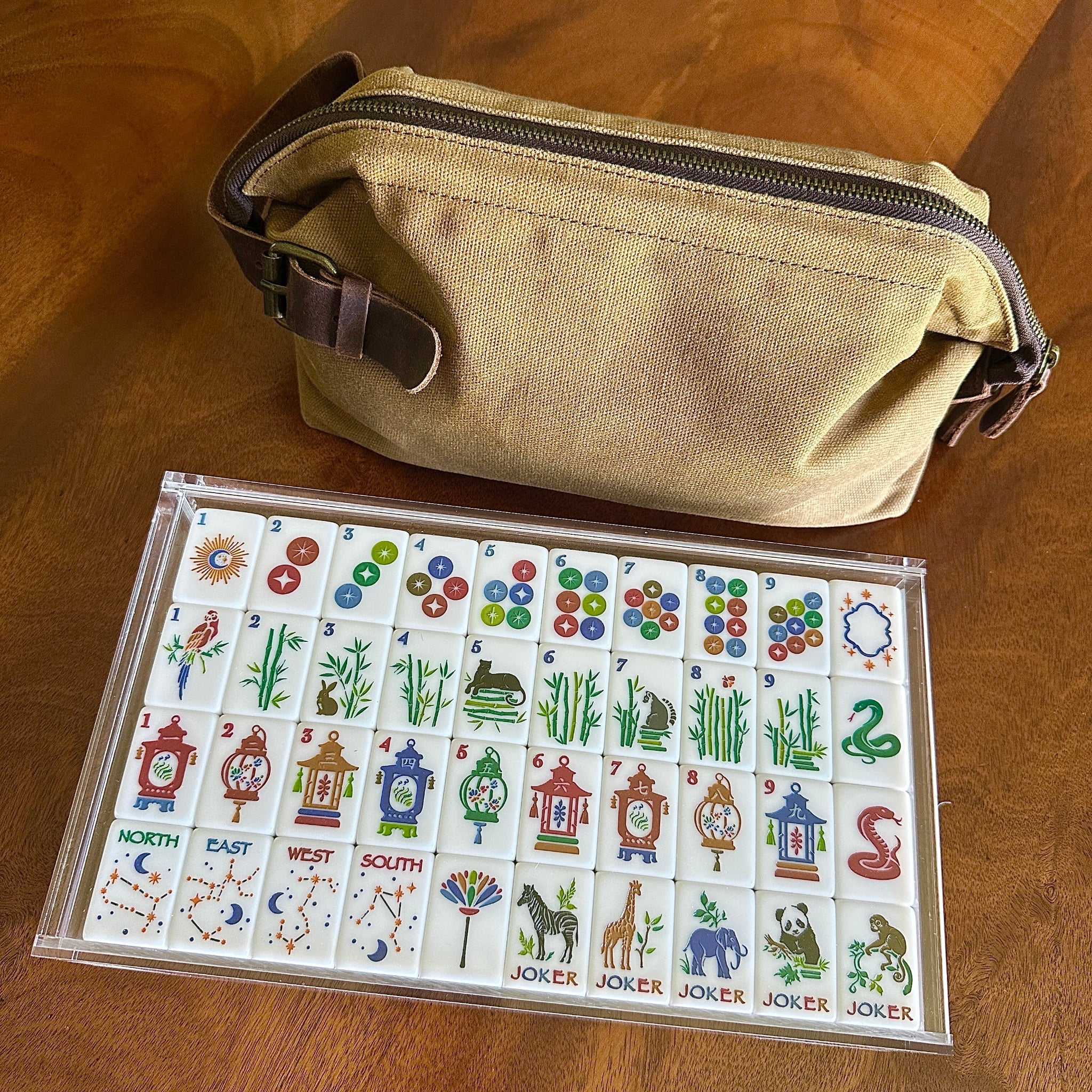 Canvas Tile Bag – That Mahjong Moment
