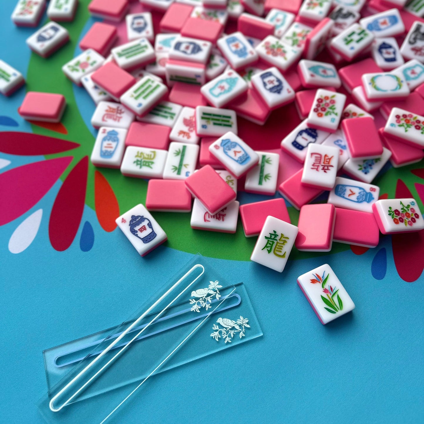 Paradise Mahjong Tiles