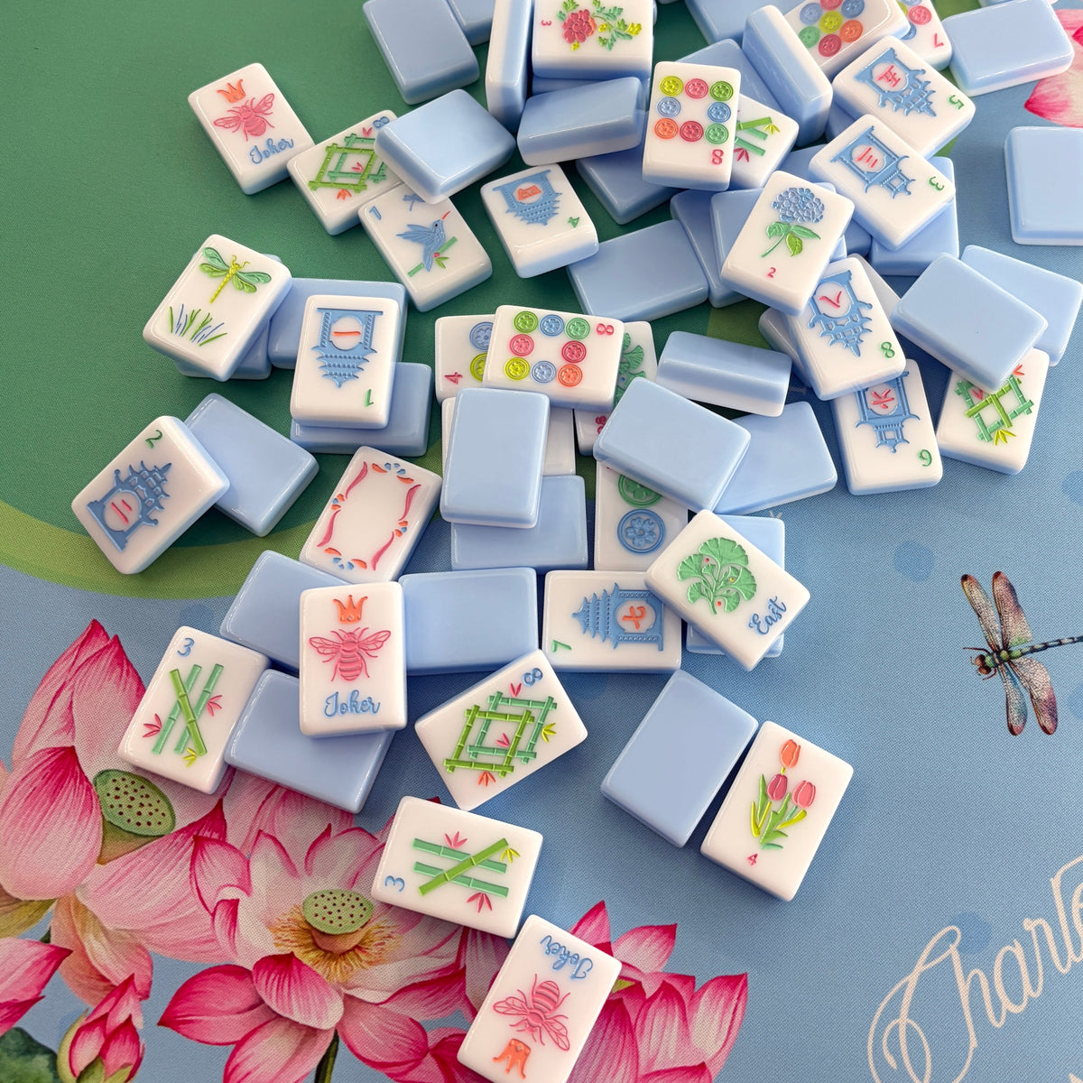 Secret Garden Mahjong Set