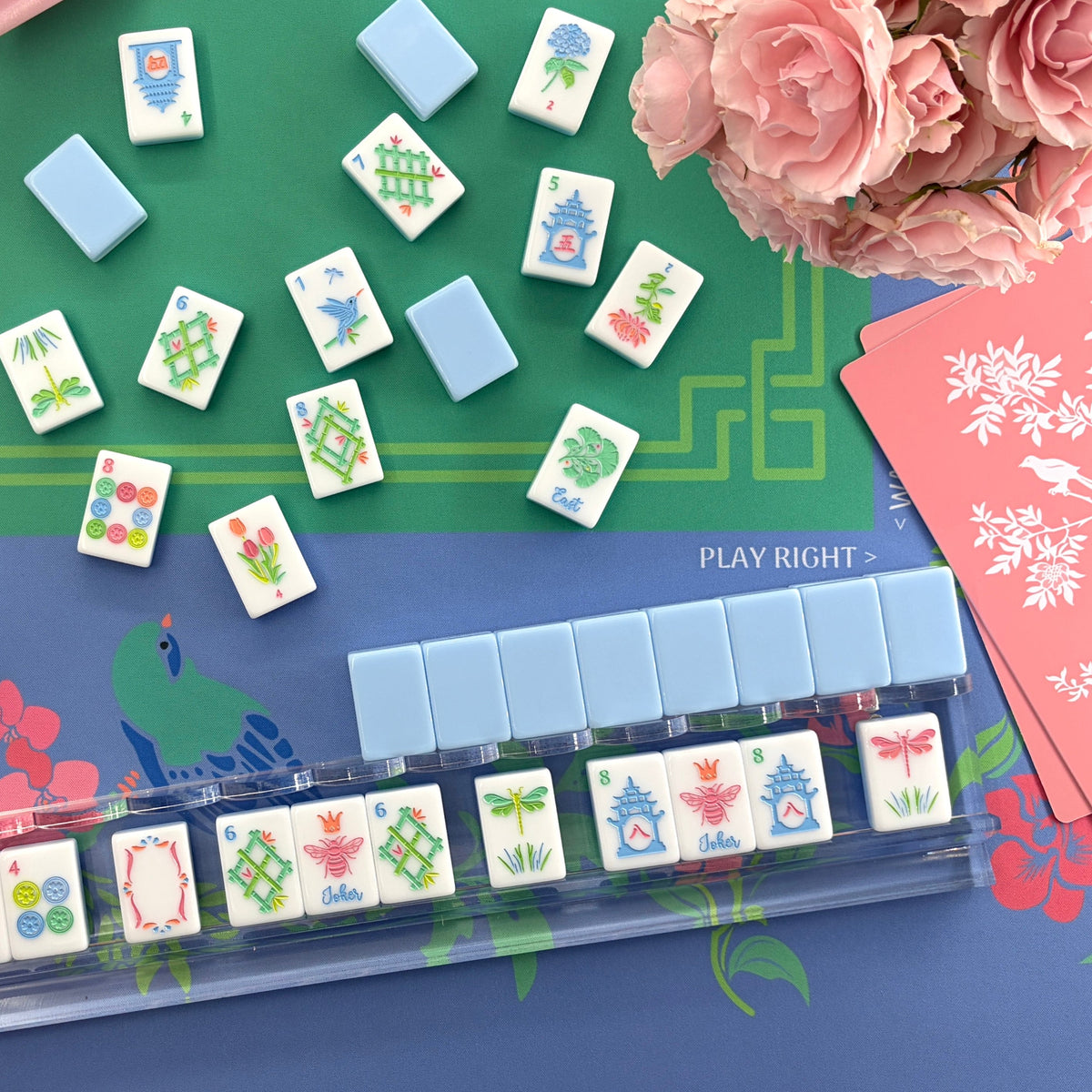 Secret Garden Mahjong Set