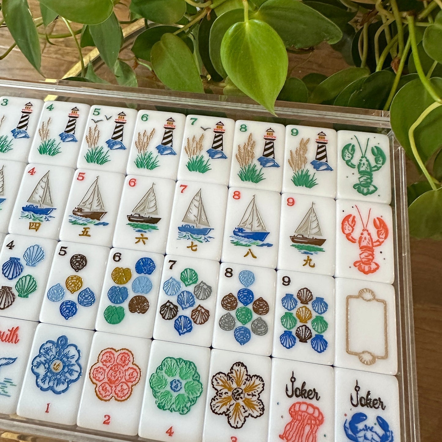 Maritime Mahjong Tiles