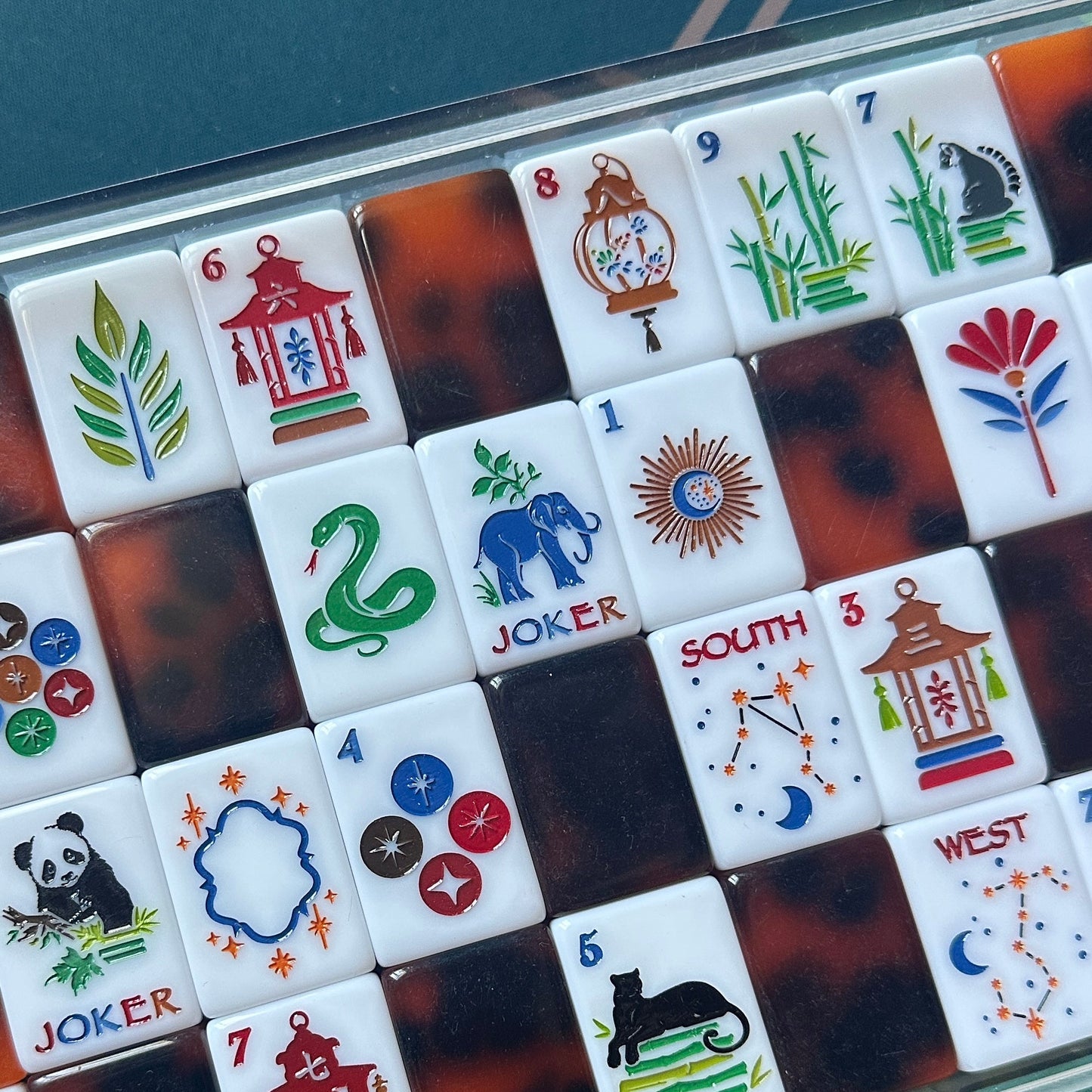 Tortoiseshell Mystical Menagerie Tiles - FINAL sale