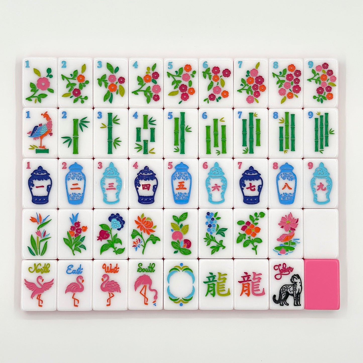 Paradise Mahjong Tiles