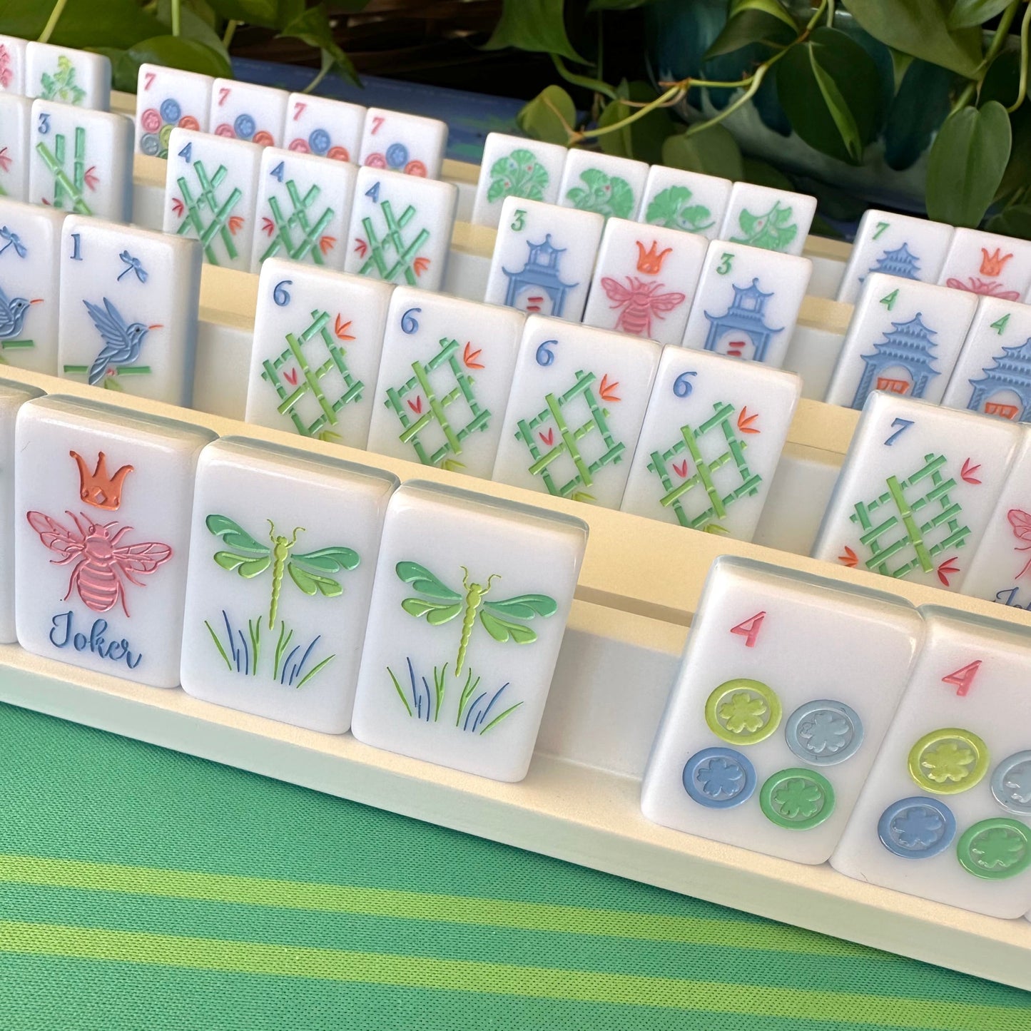 Secret Garden Mahjong Tiles