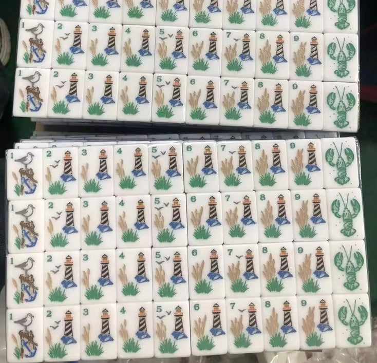 Maritime Mahjong Tiles