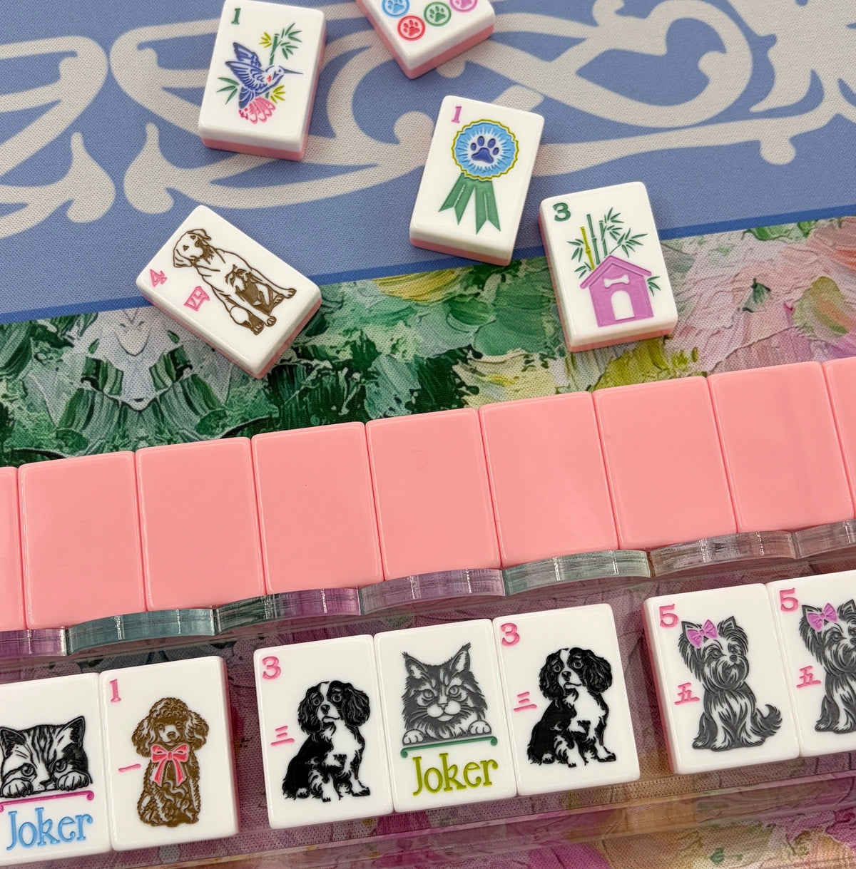 Best In Show Mahjong Tiles ••• Pink