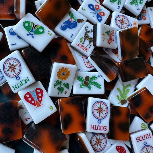 Tortoiseshell Wildwood Tiles - FINAL sale