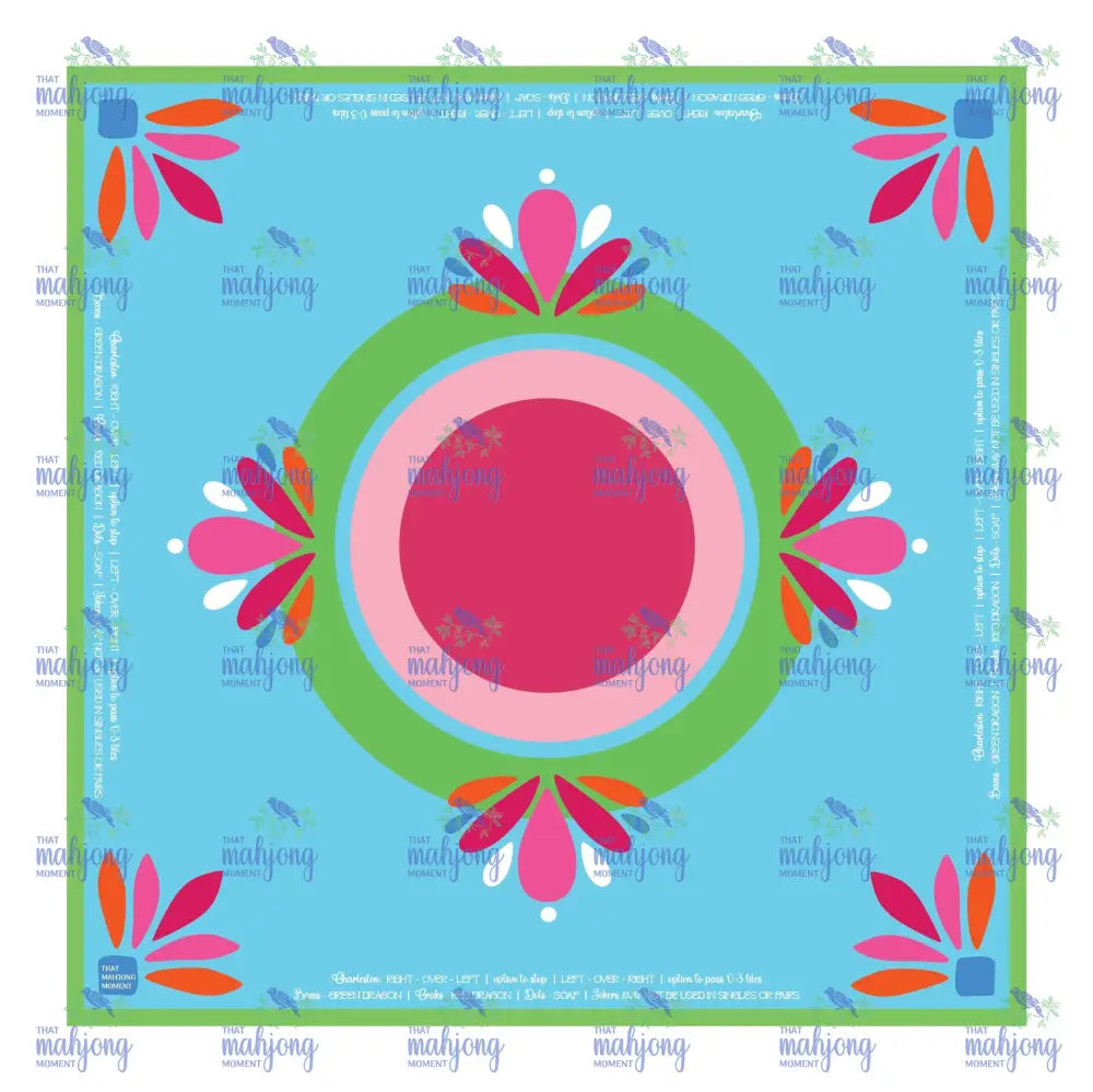 Kaleidoscope Mat - Mahjong Mat