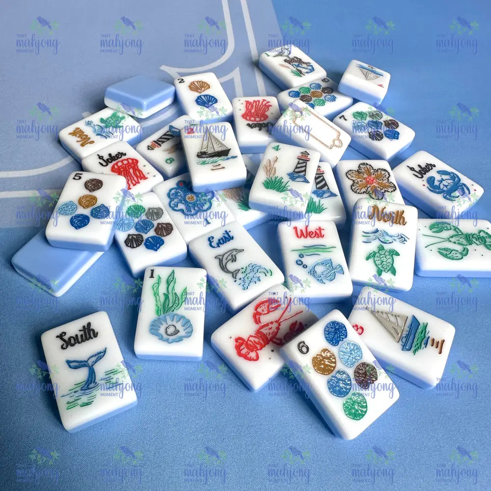 Maritime Mahjong Tiles