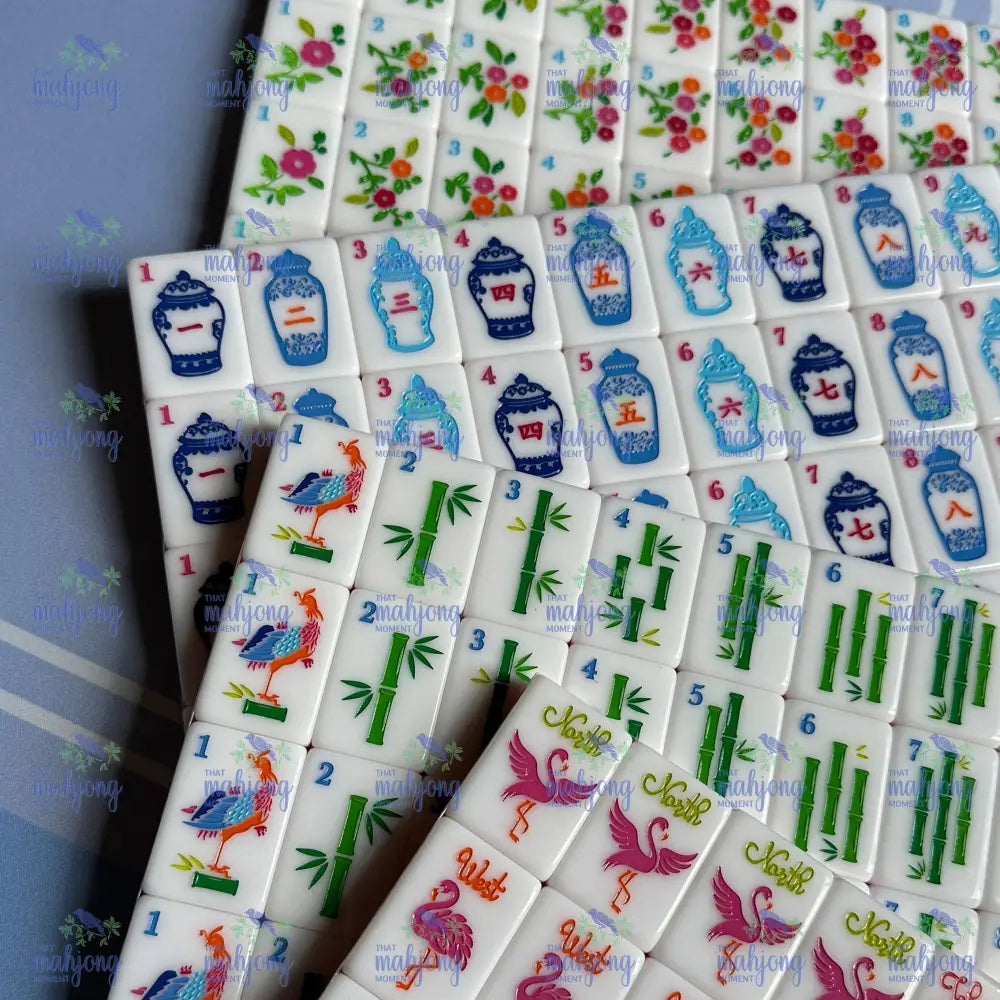 Paradise Mahjong Tiles - Mahjong Tiles