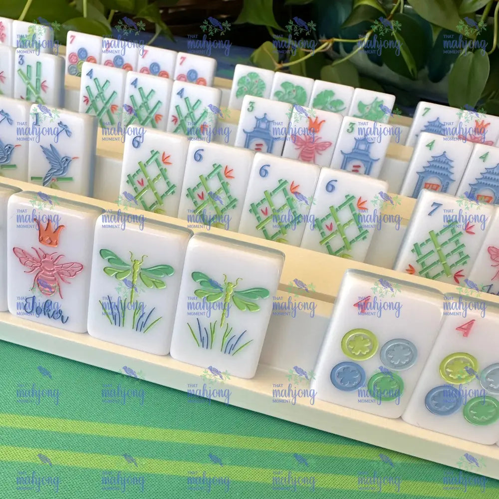 Secret Garden Mahjong Tiles - Mahjong Tiles